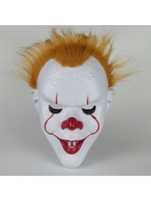 Renas Store Stephen King's Korkutucu Joker Maske 31X22 cm