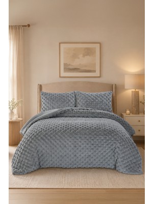 Elart Victoria Comfort Uyku Seti Çift Kişilik Gri