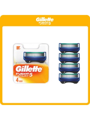 Gillette Fusion Start Yedek Tıraş Bıçağı 4 Adet