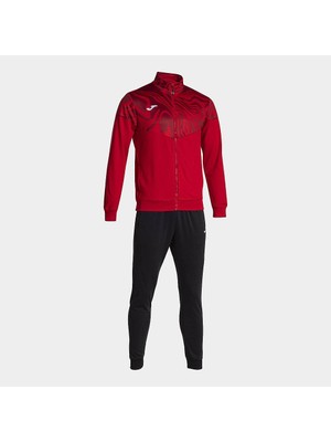 Joma Lıon II Tracksuıt Red Black