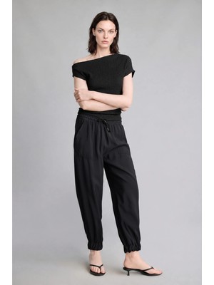 DeFacto Jogger Fit Beli Lastikli Bilek Boy Modal Pantolon I0511AX26SM