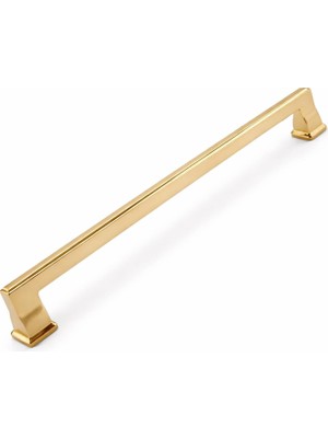 Mey İthalat Lüx Olifka Albrifin Çekmece Kulp 224 mm Modern Şık Tasarım Dayanıklı Metal Mobilya Dolap Kapak Kolu