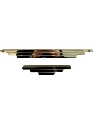 Mey İthalat System 9429 Modern Çizgili Kulp Gold Renk 960 mm Çok Renkli