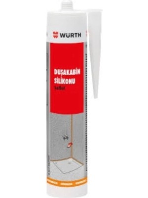 Mey İthalat Würth Duşakabin Silikonu Şeffaf 310 Mmll