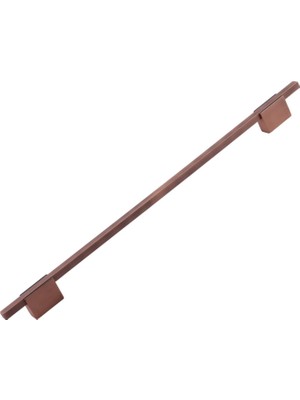 Mey İthalat Boyut 288 mm Soft Antik Bakır Renk Metal Dolap Çekmece Kulbu Mutfak Dolabı Kapak Kulpları Mobilya