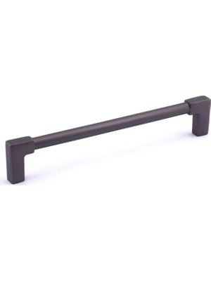 Mey İthalat Nova Metal Füme 160 mm Mobilya Kulp Çekmece Dolap Kapak Kolu Kulpu Kulpları Dayanıklı Tasarım Kulbu