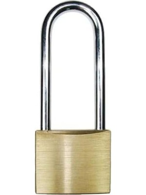 Mey İthalat Sarı Uzun Asma Kilit, 32 mm