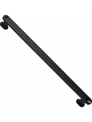 Mey İthalat Özen Mat Siyah Çekmece Kulp 224 mm Modern Mobilya Kulpu Şık Tasarım Dayanıklı Dolap Kapak Aksesuarı