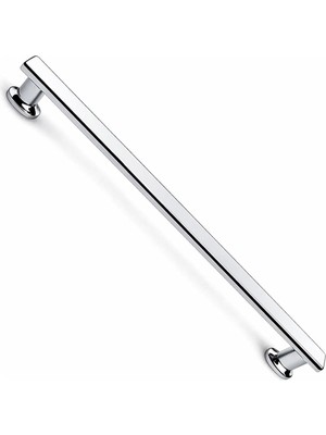 Mey İthalat Özen Krom Çekmece Kulp 224 mm Parlak Metal Şık Dolap Kulbu Mutfak Banyo Çekmece Kapak Uyumlu Model