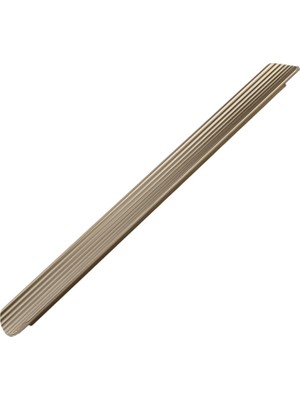 Mey İthalat Kanal Kulp Gold Çizgili 512 mm Metal Mobilya Gardırop Çekmece Dolap Kapak Kulpu Kulbu Modern Kulplar