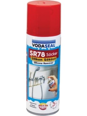 Mey İthalat Vodaseal 2 Adet Çok Amaçlı Silikon Etiket Mastik Yapışkan Küf Pas Sökücü SR78