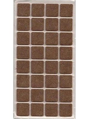 Mey İthalat Mobilya Altı Zemin Koruyucu Keçe 25 * 25MM