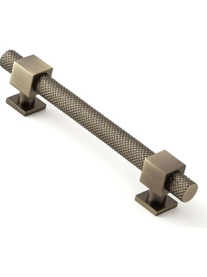 Mey İthalat Martel Antik Metal Kulp 128 mm Mobilya Çekmece Dolap Kapak Kolu Dayanıklı Kulbu Kulpu Tasarım