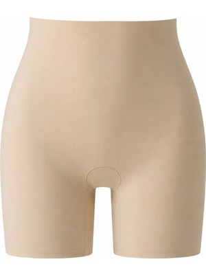Cottonhill Premium - Ten Lazer Kesim Yüksek Bel Görünmez Kadın Boxer