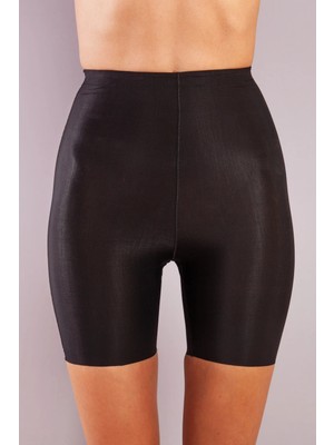 Nemere Golshan Girdle  Hight Waist Micro Short Corset, Siyah Toparlayıcı Normal Bel  Korse