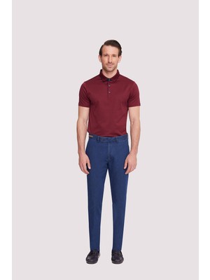 Ysf Erkek Mavi Regular fit Kot Pantolon