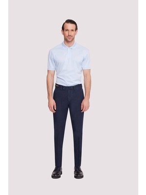 Ysf Erkek Lacivert Regular Fit Kot Pantolon
