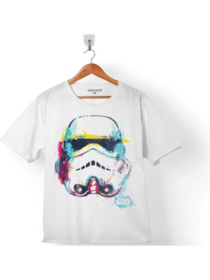 Kendim Seçtim Star Wars Fresh Drawıng Darth Vader Çocuk Tişört
