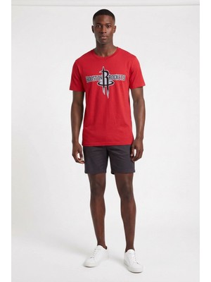 Usa Future Gen H.rockets Kırmızı Dar Kalıp Erkek T-Shirt 141708