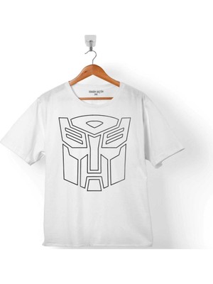 Kendim Seçtim Transformers Logo 2 Çocuk Tişört
