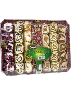 Mey İthalat Tuğba Kuruyemiş Ege Incisi 600 Gr(Turkish Delight)