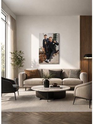 Zera Wall Mdf Tablo Salıncakta Oturan Atatürk Nostaljik Fotoğraf – Salon ve Ofis Duvar Dekorasyonu