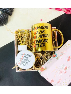 Mey İthalat Giftmoda Gold Anne Tasarımlı Mini Hediye Seti