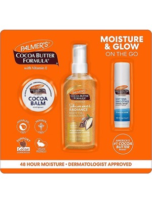 Mey İthalat Palmers Cocoa Butter Moisture & Glow Cilt Bakım Seti, 10181043529