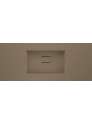 Real Stone Flatstone Etajerli Granit Lavabo 100X50 Cappucino