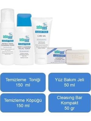 Mey İthalat Clear Face Bakım Set