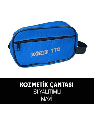 Mey İthalat Tto Isı Yalıtımlı Kozmetik Çanta Mavi