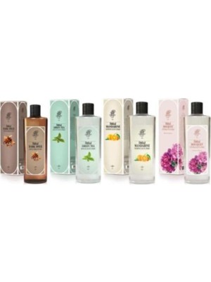 Mey İthalat Rebul Kolonya 4lü Set Set 270 ml x 4 - Dark Spice + Green Tea + Mandarine + Buket