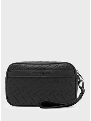 Mey İthalat Armani Exchange Siyah Haki Traş Çantası, Standart, 5003368555, Siyah - Haki, Erkek