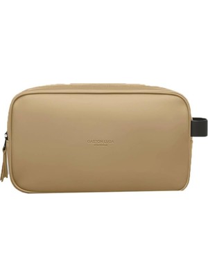 Mey İthalat Gaston Luga Spläsh Toiletry Double Zipped Bag-Latte Spdztllt