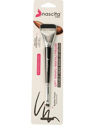 Mey İthalat Nascita Ince Kontür ve Eyeliner Fırçası (Çift Taraflı) - 497