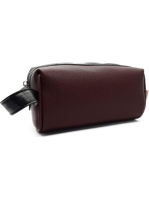 Mey İthalat Boldy Erkek Kozmetik Çantası-Tıraş Çantası-Seyahat Çantası-Makyaj Çantası-Traş Çantası-El Çantası-Handbag