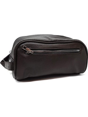 Mey İthalat Boldy Erkek Kozmetik Çantası-Tıraş Çantası-Seyahat Çantası-Makyaj Çantası-Traş Çantası-El Çantası-Handbag