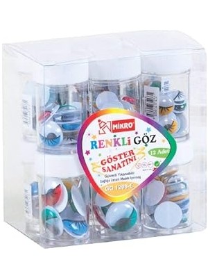 Mey İthalat Mikro Kirpikli Göz GG-1208E 1 Tüp GG1208-E 12 Li (1 Paket 12 Tüp)