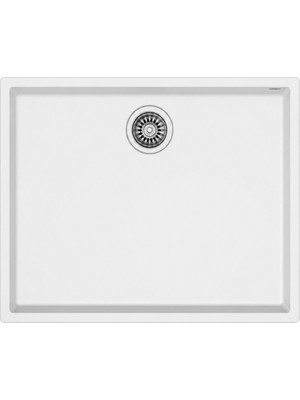 Teka Square Tezgah Altı Granit Evye Beyaz 76X44 (115230019)