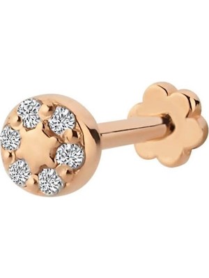 Mey İthalat Sirius Pırlanta Luminous Tragus Piercing 0635E0006