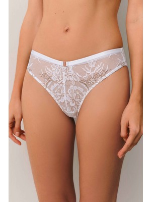 Suwen Pearl Dantelli Slip Külot
