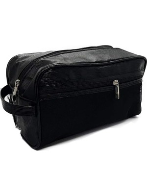 Mey İthalat Boldy Erkek Kozmetik Çantası-Tıraş Çantası-Seyahat Çantası-Makyaj Çantası-Traş-El Çantası-Handbag