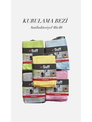 Suff Kurulama Bezi 40X40 5 Farklı Renk Seçeneği