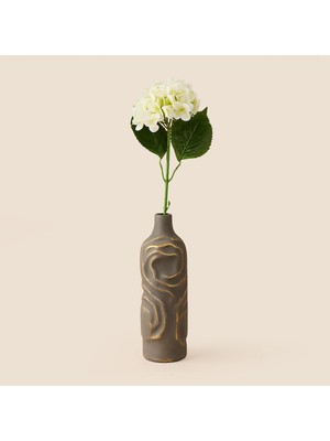 Matmel Deco Ortanca Yapay Dal Çiçek - Beyaz - 66 cm