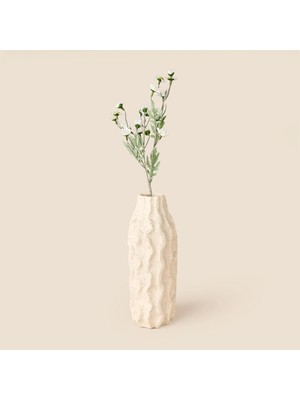 Matmel Deco Yıldızpatı Yapay Dal Çiçek - Beyaz - 62 cm