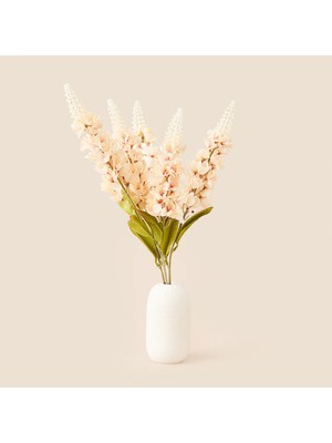 Matmel Deco Sümbül 5'li Dal Çiçek - Krem - 55 cm