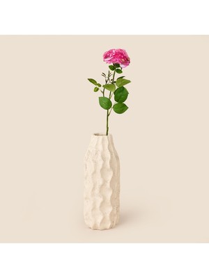 Matmel Deco Katmerli Gül Yapay Dal Çiçek - Pembe - 50 cm