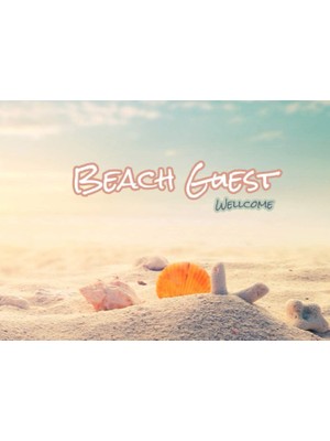 Mey İthalat Beach Guest: Beach Guest Book Recording Your Guest Memories