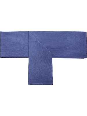 Mey İthalat Taşlanmış Indigo Denim Pamuk Runner