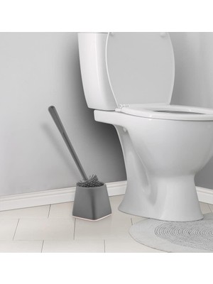 Mey İthalat Ata Home Silikon Tuvalet Fırçası,silikon Klozet Wc Fırçası,silikon Banyo Tuvalet Fırça